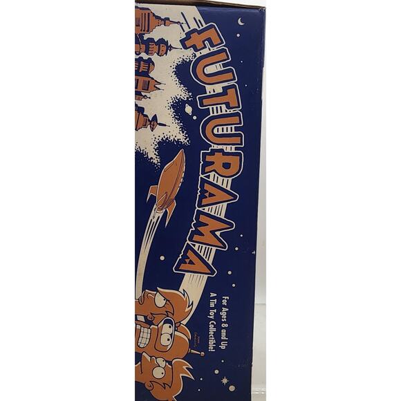 Vintage Official Futurame Robot Action Toy Bender no 600 Rocket US - Picture 4 of 4